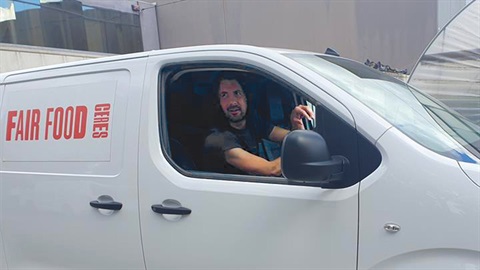 Image of a CERES electric van