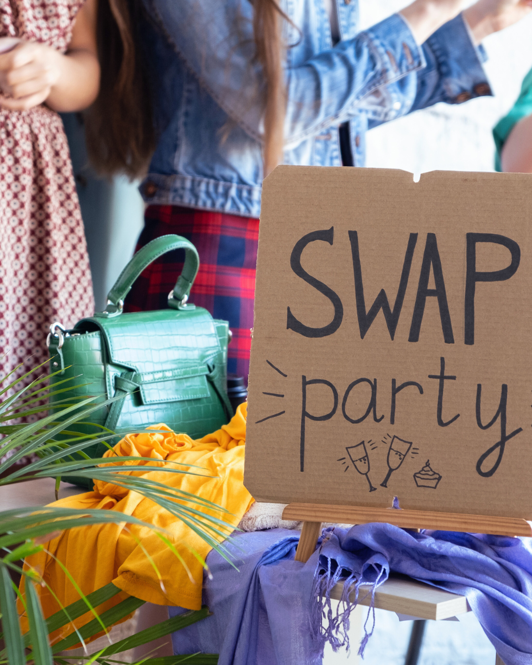 Photo of a swap party