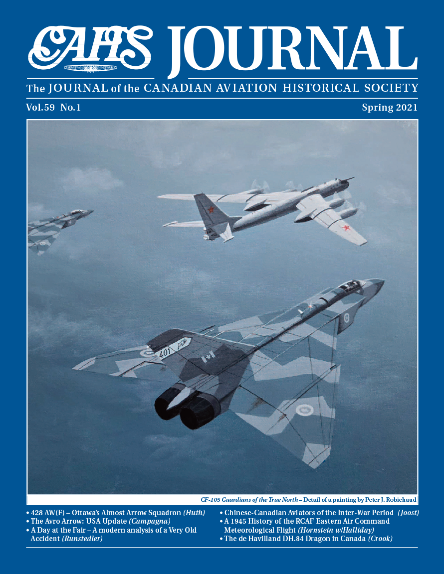 CAHS Journal 59-1 cover image